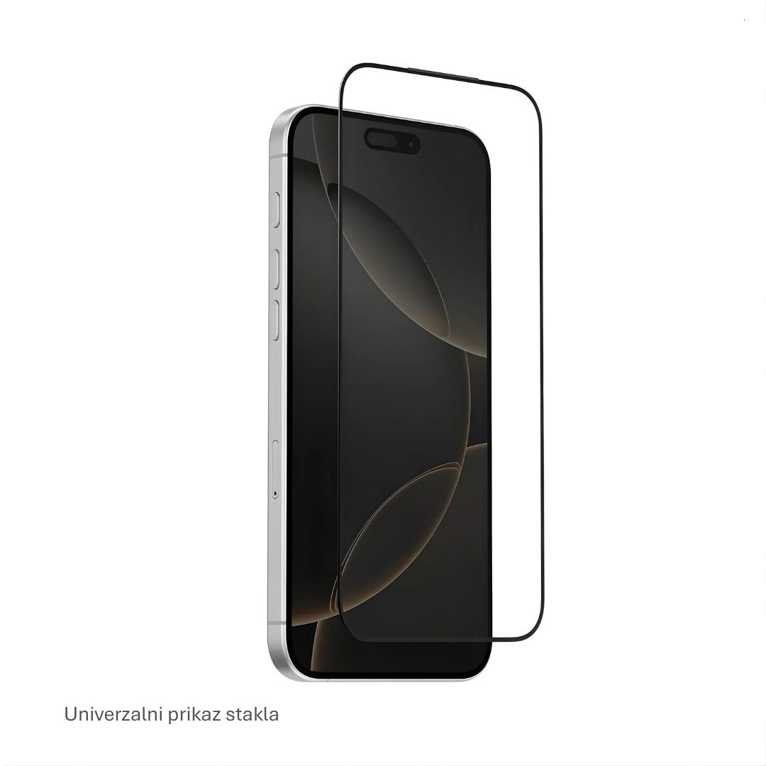 20D zaštitno staklo sa crnom ivicom za iPhone 18 Pro  - univerzalni prikaz modela