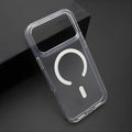 Color frame MagSafe providna maska sa silikonskim ivicama za iPhone 17 Pro Max