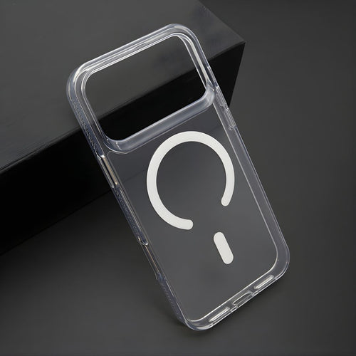 Color frame MagSafe providna maska sa silikonskim ivicama za iPhone 17 Pro Max