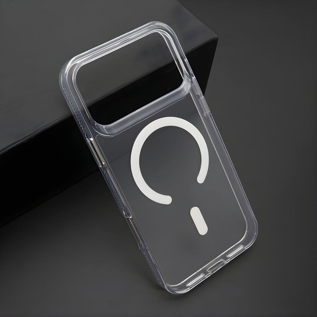 Color frame MagSafe providna maska sa silikonskim ivicama za iPhone 18 Pro Max