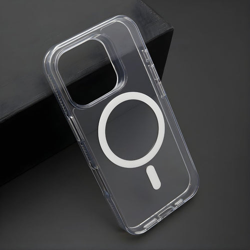 Color frame MagSafe providna zaštitna maska sa silikonskim ivicama za iPhone 16 Pro
