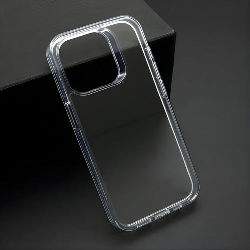 Color frame providna zaštitna maska sa silikonskim ivicama za iPhone 15 Pro