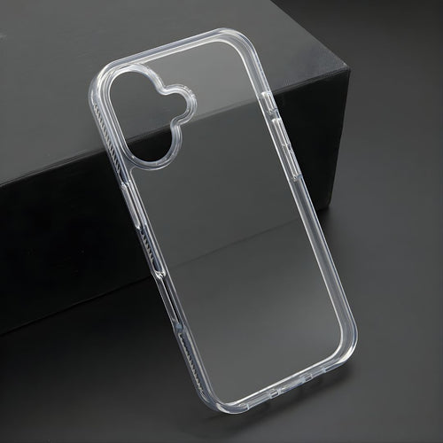 Color frame providna zaštitna maska sa silikonskim ivicama za iPhone 16