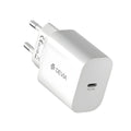 Devia RCE-3005 Smart Series 30W GaN brzi zidni adapter bele boje bez kabla.