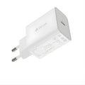 Devia Rocket Series 45W PD brzi kućni punjač adapter bele boje bez kabla.