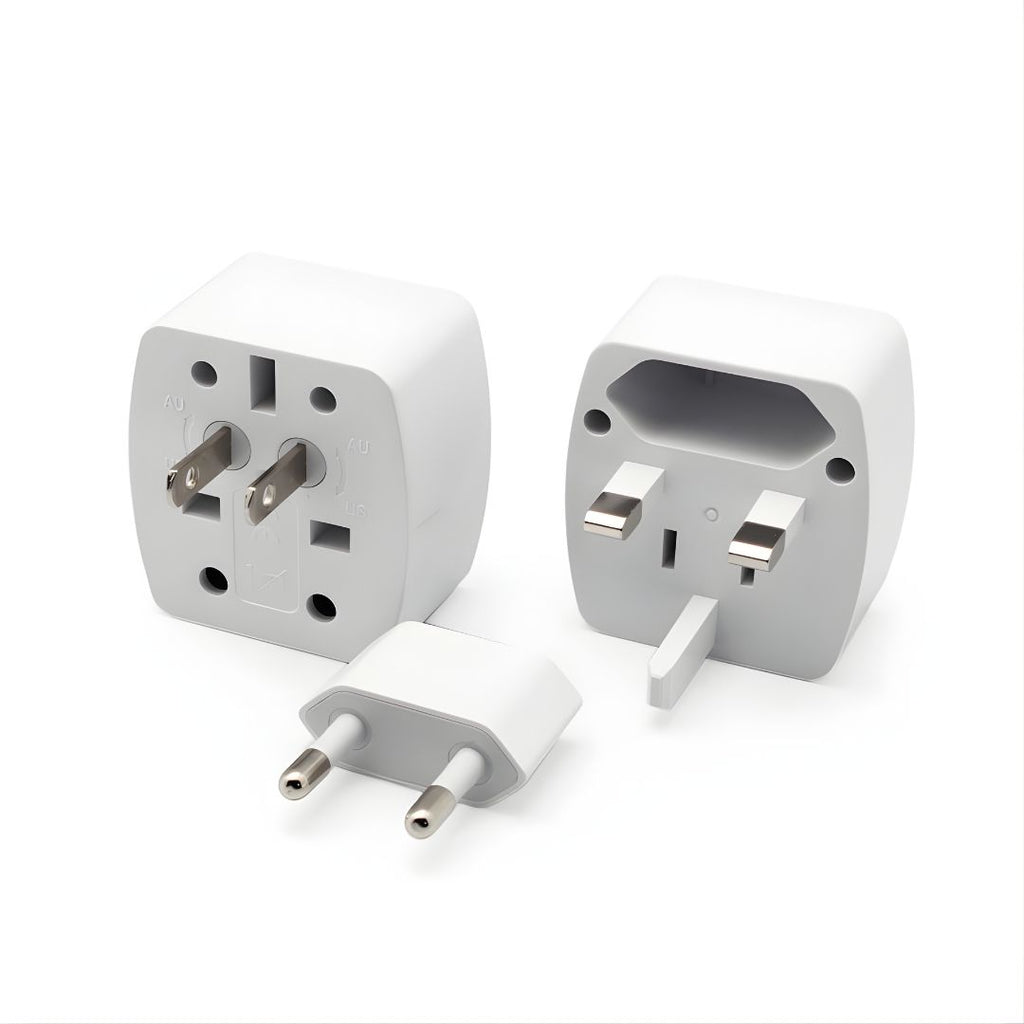 LDNIO Z4 univerzalni svetski putni adapter u beloj boji - kompaktan dizajn
