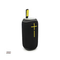 Crni RS P35 PRO prenosivi Bluetooth zvučnik od 30W sa RGB osvetljenjem.