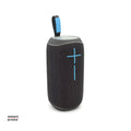 Sivi RS P35 PRO prenosivi Bluetooth zvučnik od 30W sa RGB osvetljenjem.