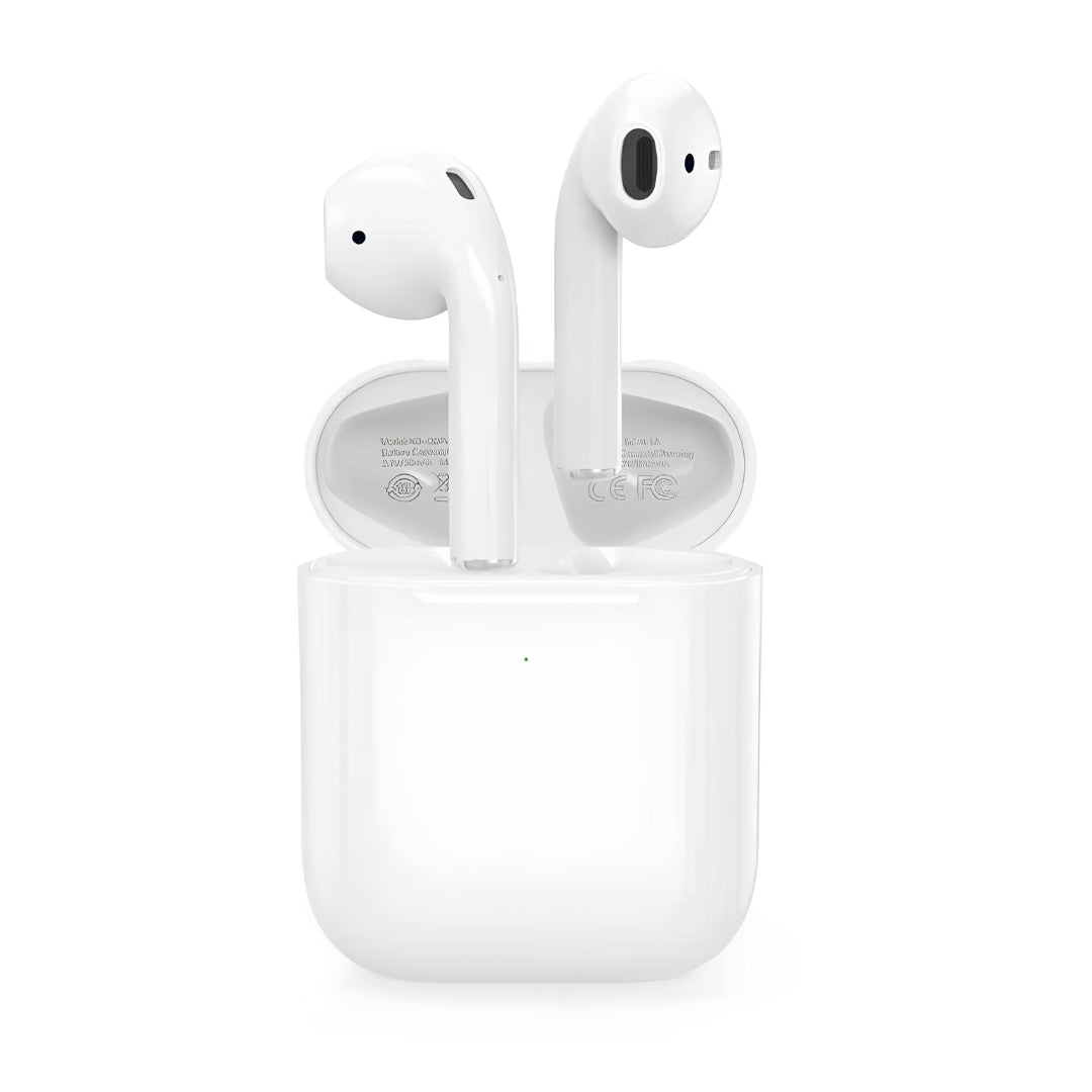 XO-Q2Pods bežične bluetooth slušalice druge generacije u beloj boji sa kutijom za punjenje