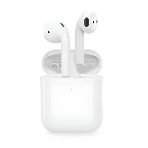 XO-Q2Pods bežične bluetooth slušalice druge generacije u beloj boji sa kutijom za punjenje