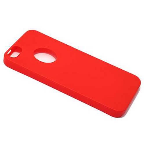 Tanki color silikon - crvena (iPhone 5/5S/SE)
