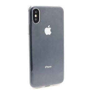 Tanki color silikon - providna (iPhone X/Xs)